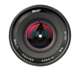 Ultra-Weitwinkelobjektiv MK-12mm-F/2.8 für Micro 4/3 (Olympus und Panasonic Lumix)