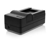 Ladegerät inkl. Kfz-Ladekabel für Sony NP-F550,  NP-F750, NP-F770 Akkus