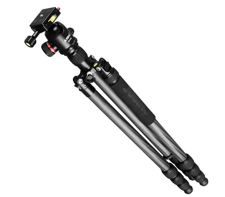 Traveller Stativset leichtes Tripod/Monopod JUSINO TK-254 mit Kugelkopf BT-02