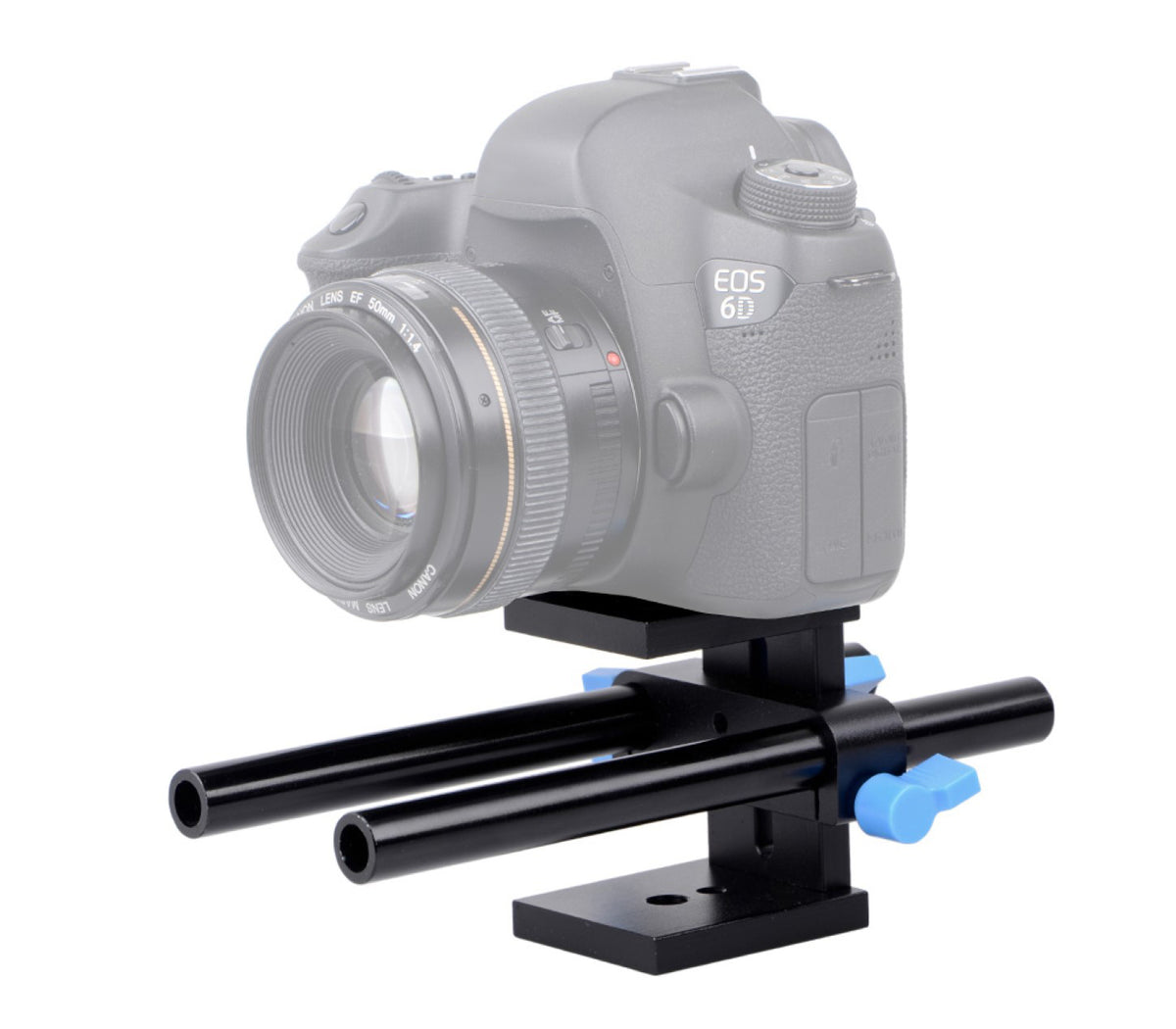 Universal Basisplatte mit 18,5cm Rundstäben für DSLR Rig System
