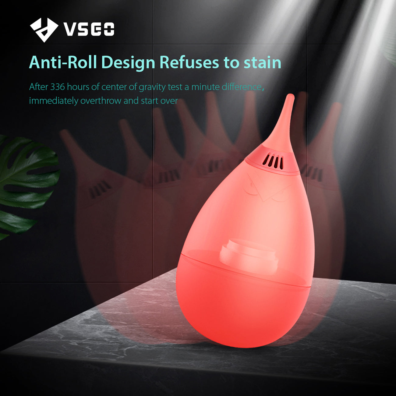 VSGO Air Blower Orange Blasebalg zur Reinigung von Kamera, Sensor & Objektiv