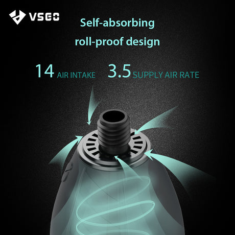 VSGO Air Blower Klassischer Blasebalg für Kamera, Objektiv & Sensor