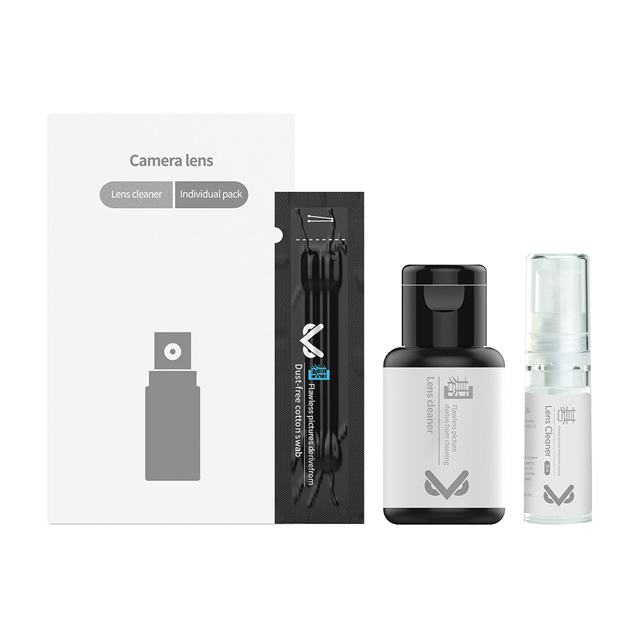 VSGO Kamera-Reinigungsset Komplett-Kit für Objektiv, Sensor & Display