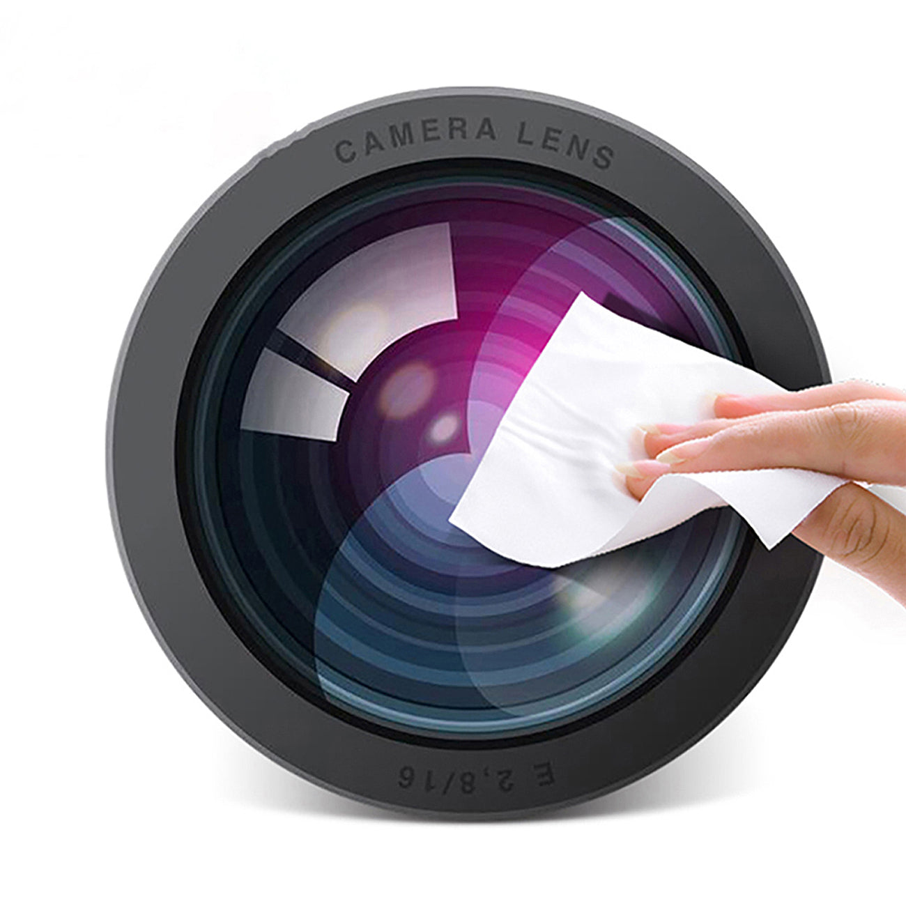 VSGO Mikrofasertücher 20er Set zur Reinigung von Kamera, Objektiv & Display