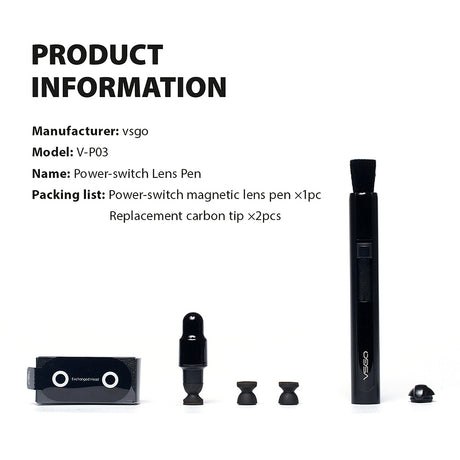 VSGO Lens Cleaning Pen Reinigungsstift für Kameraobjektive & Displays