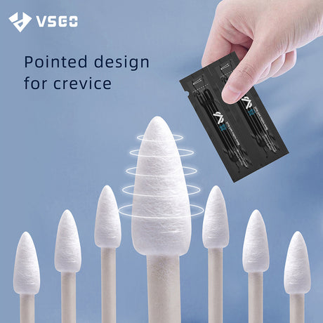 Baumwoll-Reinigungstäbchen Staubfreie Swabs für Kamera & Sensor