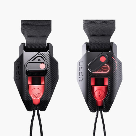 VSGO Black Snipe Urban Kamera-Handgurt (Q-Black) mit Quick-Release & 360° Anti-Twist-Sicherung