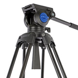 ayex Video Stativ mit Video Kopf Robustes Stativ für professionelle Aufnahmen